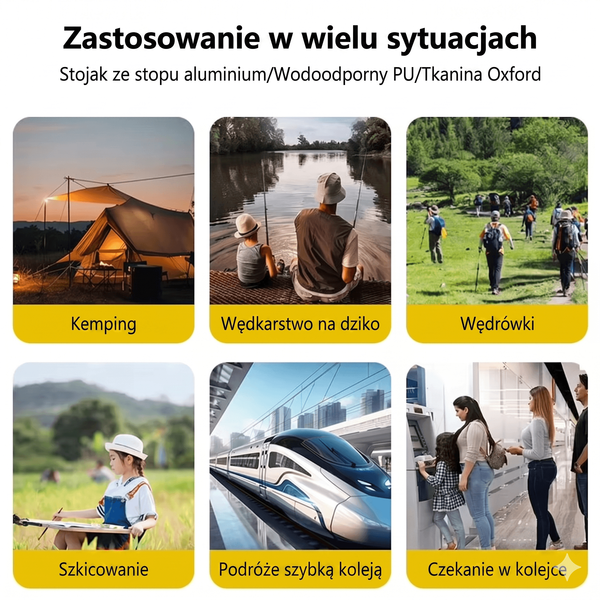 PocketChair, czyli lekkie, składane krzesło podróżne i torba 2w1